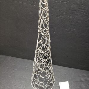 2019 ROBERT STANLEY **Winter White** Metal Glitter Tree